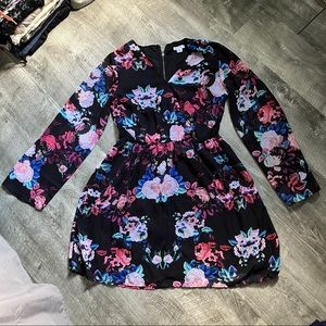 target xhiliration floral dress